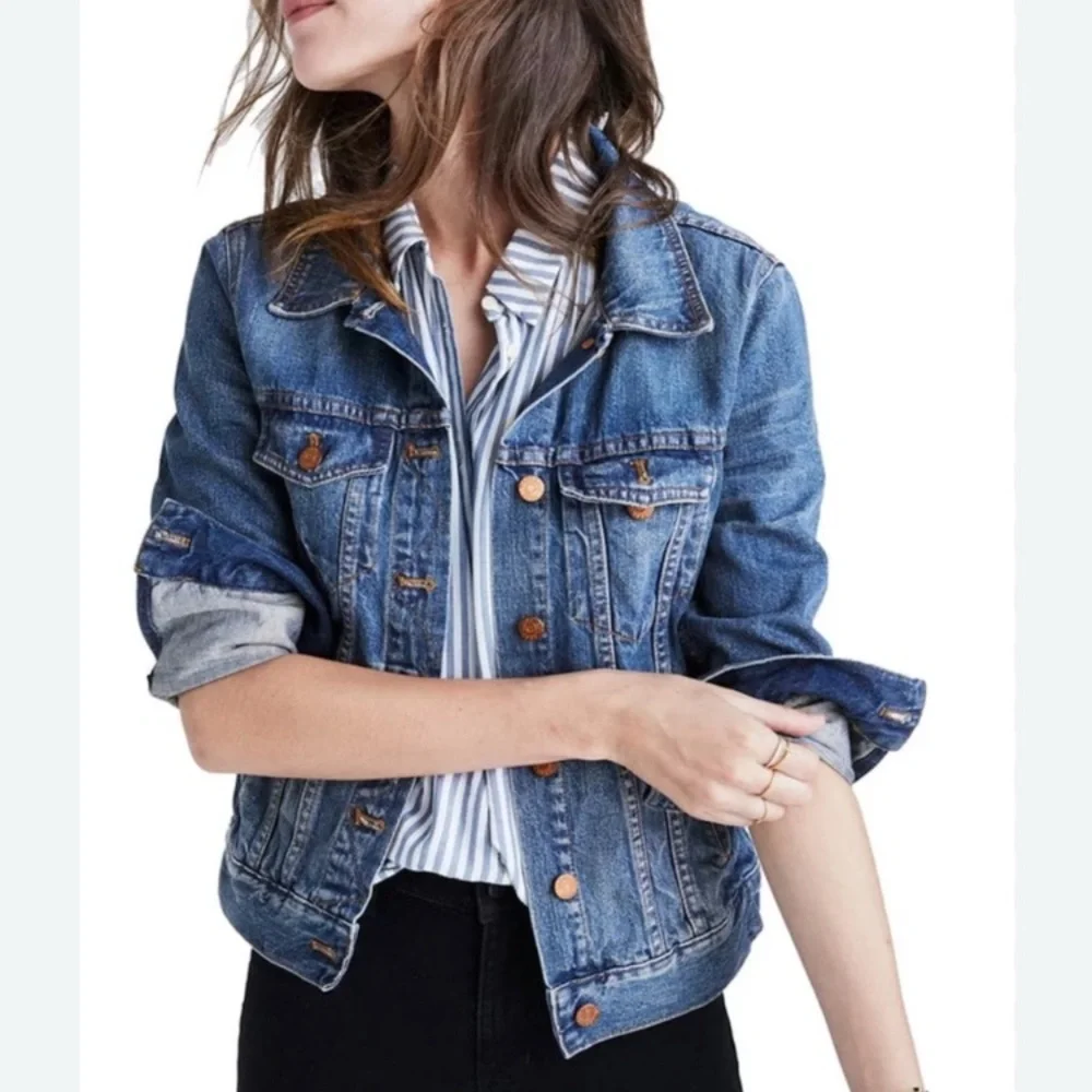 Madewell The Jean Jacket In Pinter Wash Medium